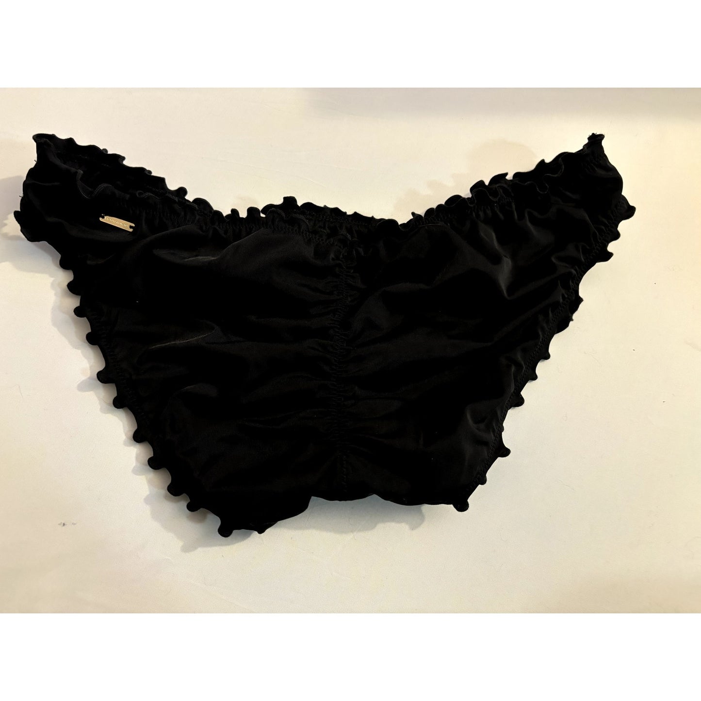 Victoria Secret Swim Bikini Bottom Black - L