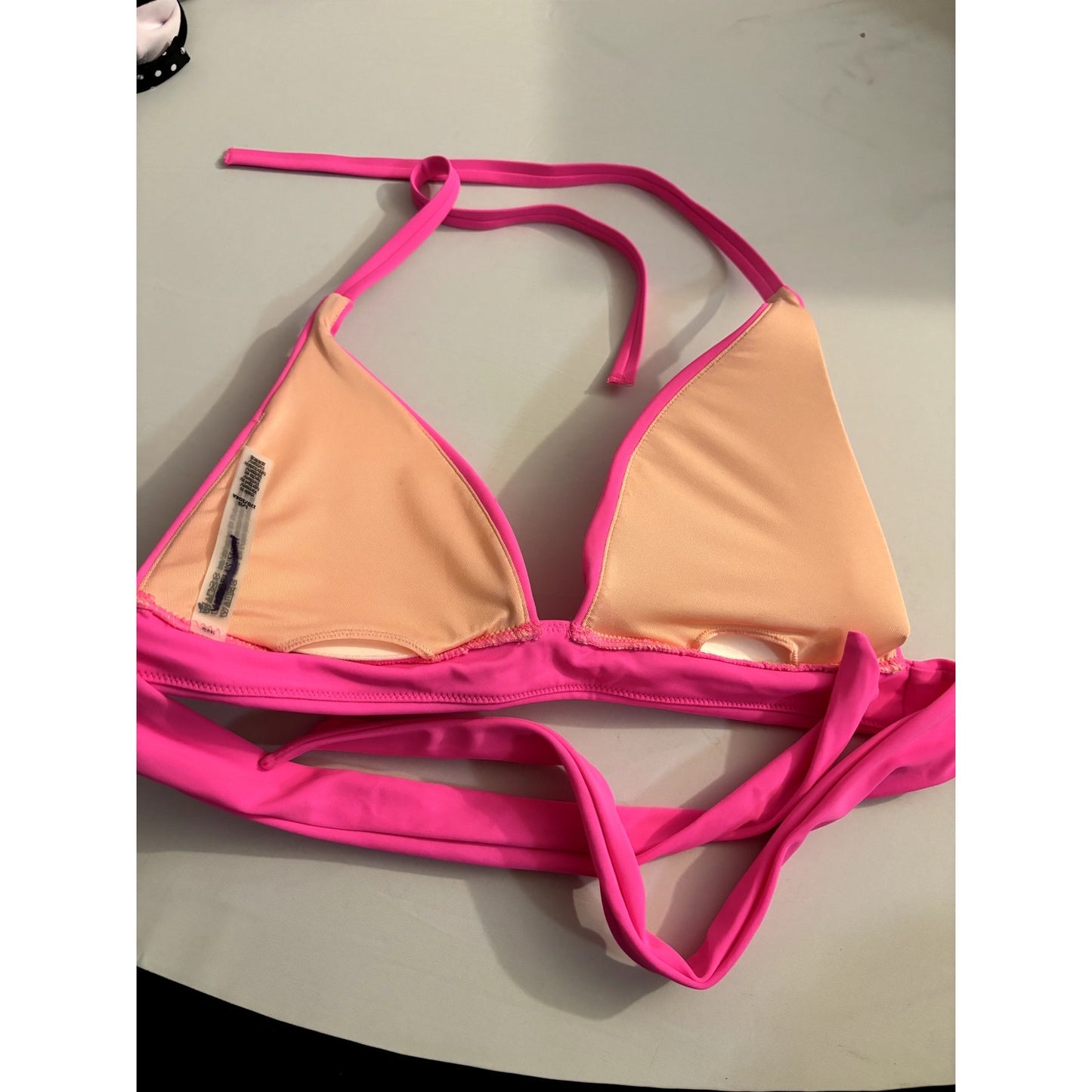 Victoria Secret Swim Bikini Top Pink - L