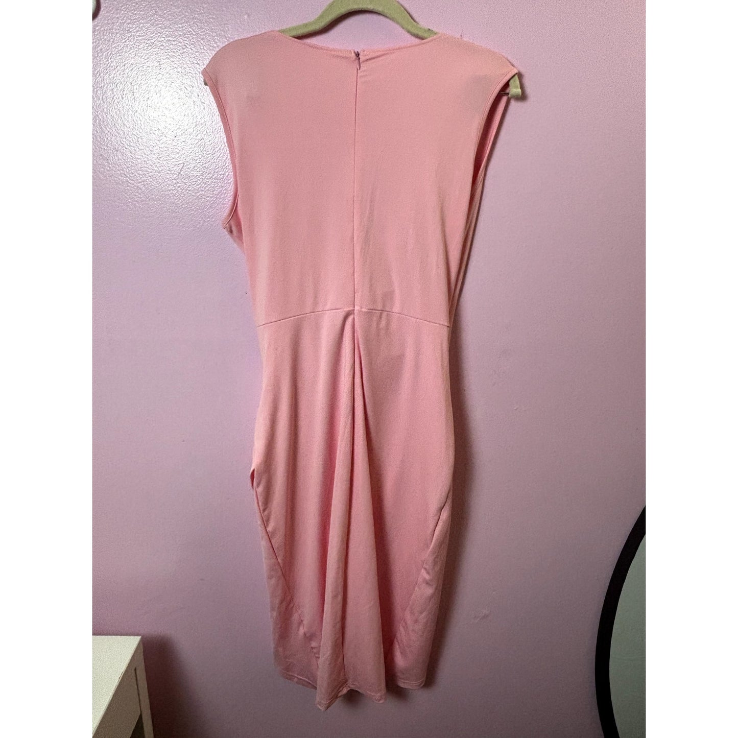 Women's Ruffle Mini Dress - Pink - Size L - New - NWOT