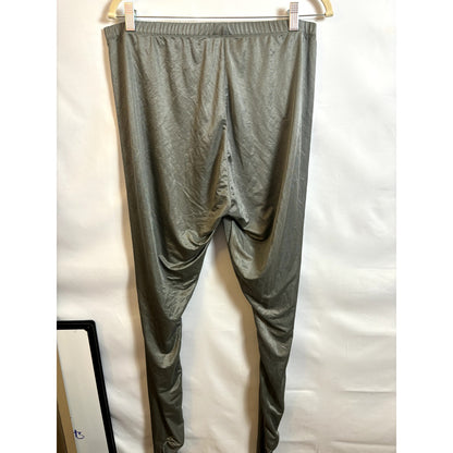 SKIMS Thunder Gray Glissenette Footed Leggings Size 4X - NWT