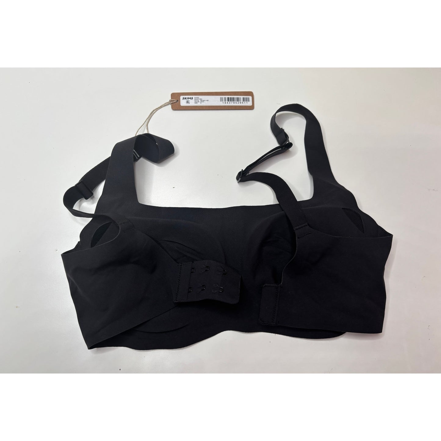 SKIMs Naked Scoop Bra Bralette S - ONYX - NWT