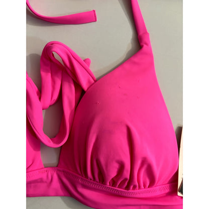 Victoria Secret Swim Bikini Top Pink - L