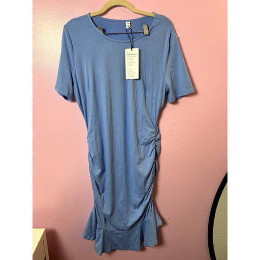 Women Short Sleeve Top - Blue - Size XL - New - NWT