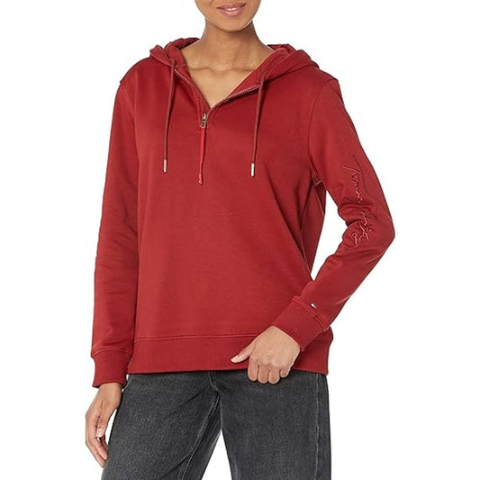 Tommy Hilfiger Women's Hoodie - Red - Size S - New Without Tags