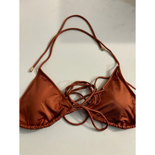 Victoria Secret Swim Bikini Top Brown - XL