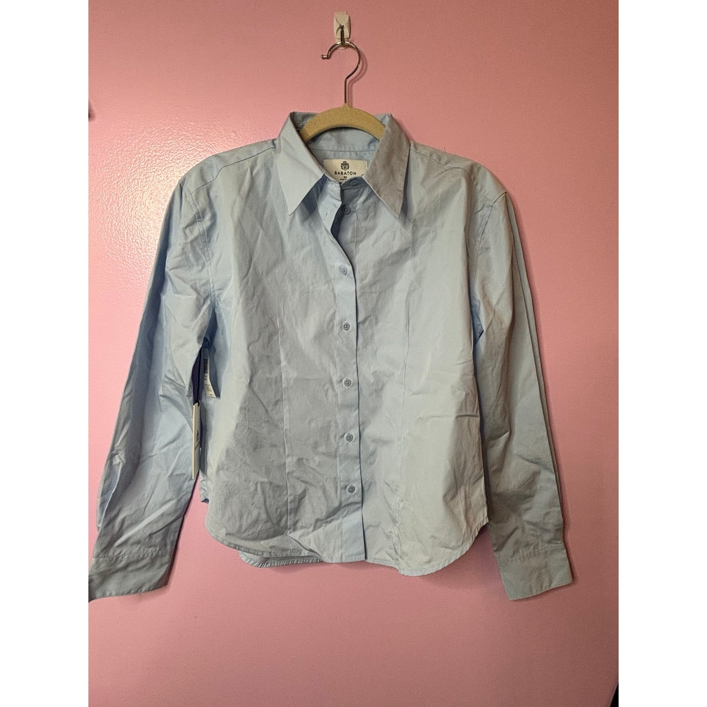 Aritzia Brands  Babaton Elite Button Up Shirt  - Size X Small