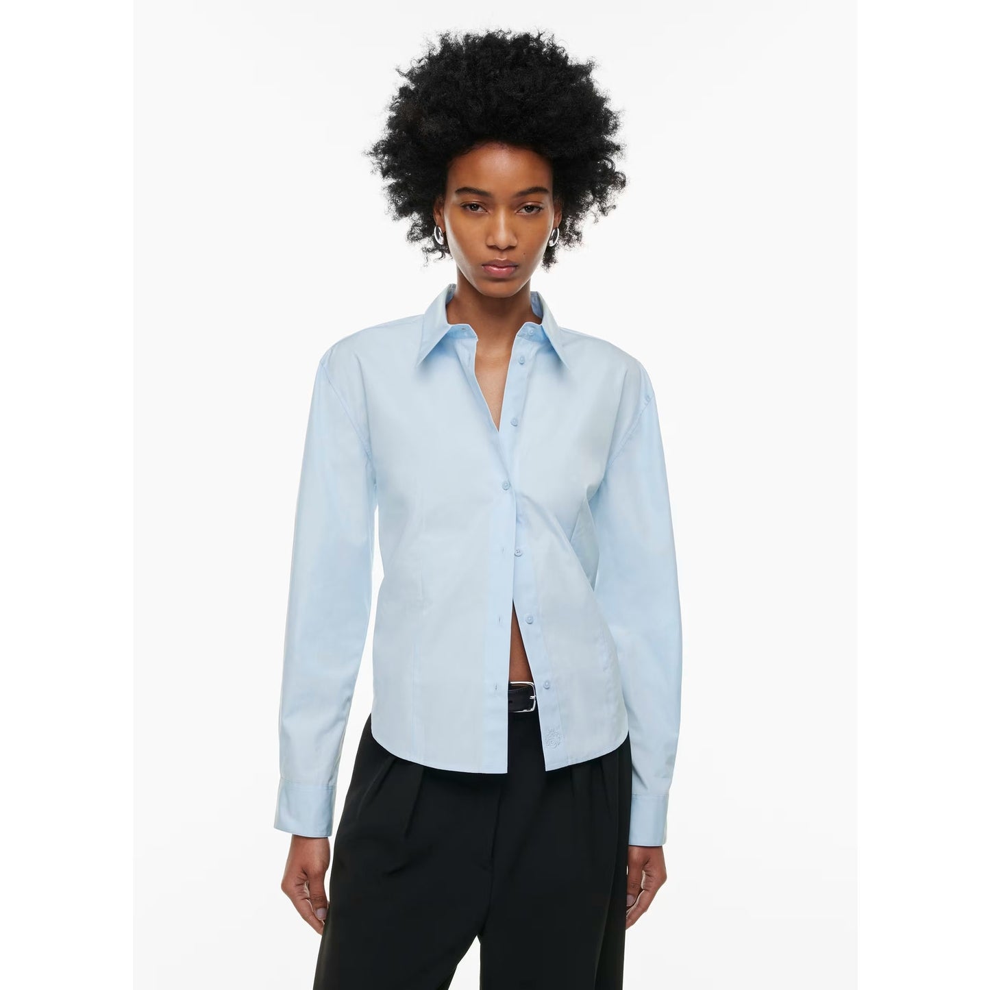 Aritzia Brands  Babaton Elite Button Up Shirt  - Size X Small