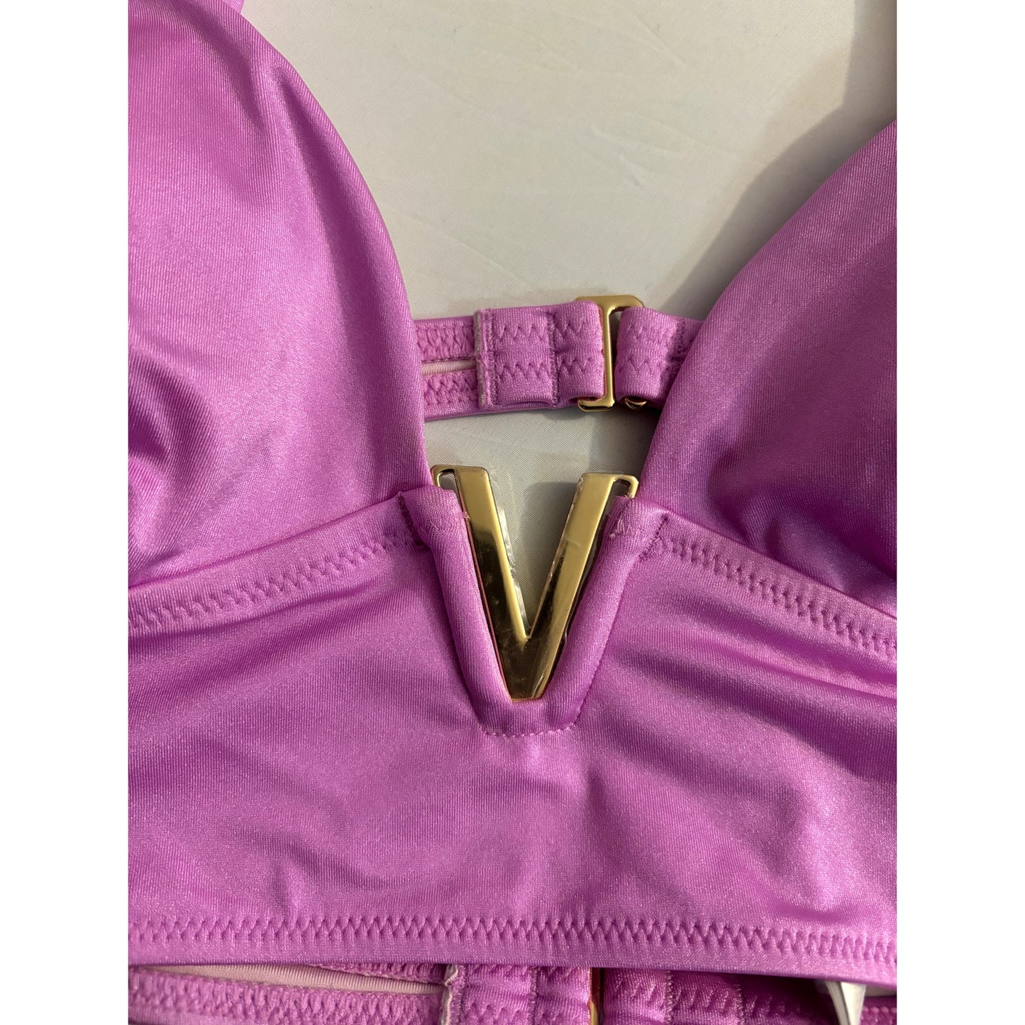 Victoria Secret Swim Bikini Top Purple - M