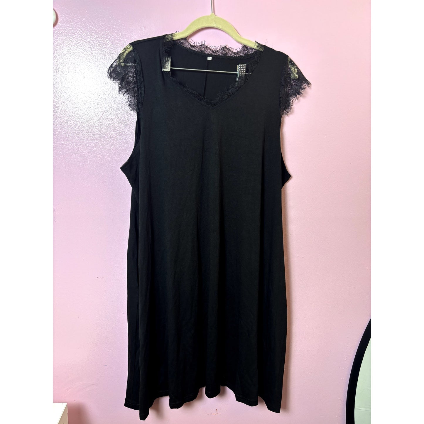 Women's Sleeveless Tunic Shirt Dress - Black - Size 2XL - New - NWOT