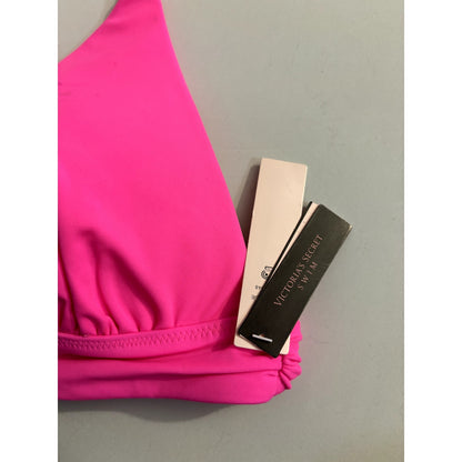 Victoria Secret Swim Bikini Top Pink - L